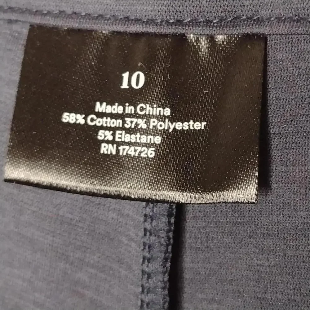 NWT Summersalt Women's Navy Blue Dress Pants Size 10